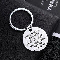 Stainless Steel Keychain Christmas Gift