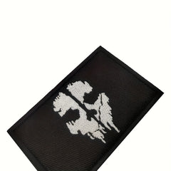 2pcs Ghost Pattern Embroidered Patches for Backpacks and Clothing