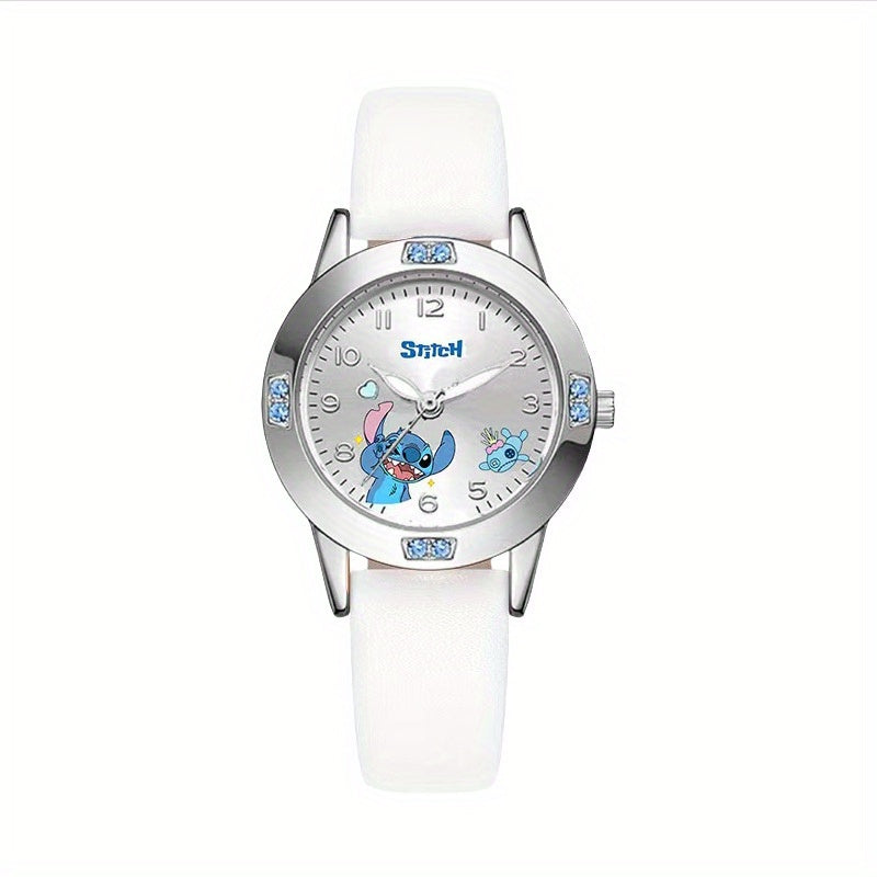 Cute Stitch Cartoon Watch for Teens - High Quartz Wristwatch