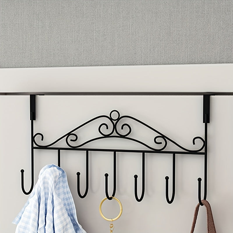 Over Door Hook Nail Clothes Hanger Door Back Clothes Hook Towel Rack Coat Rack