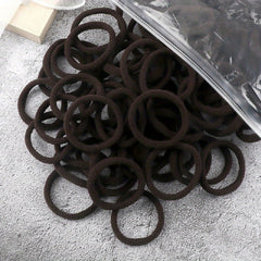 60pcs Elastic Rubber Band Hair Accessories For Women Girls