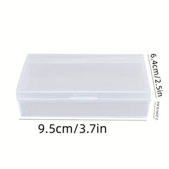 Transparent Plastic Boxes Playing Cards Container Poker Card Storage Case