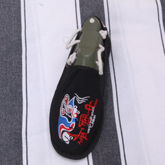 Chinese Style Embroidered Loafer Shoes For Girls