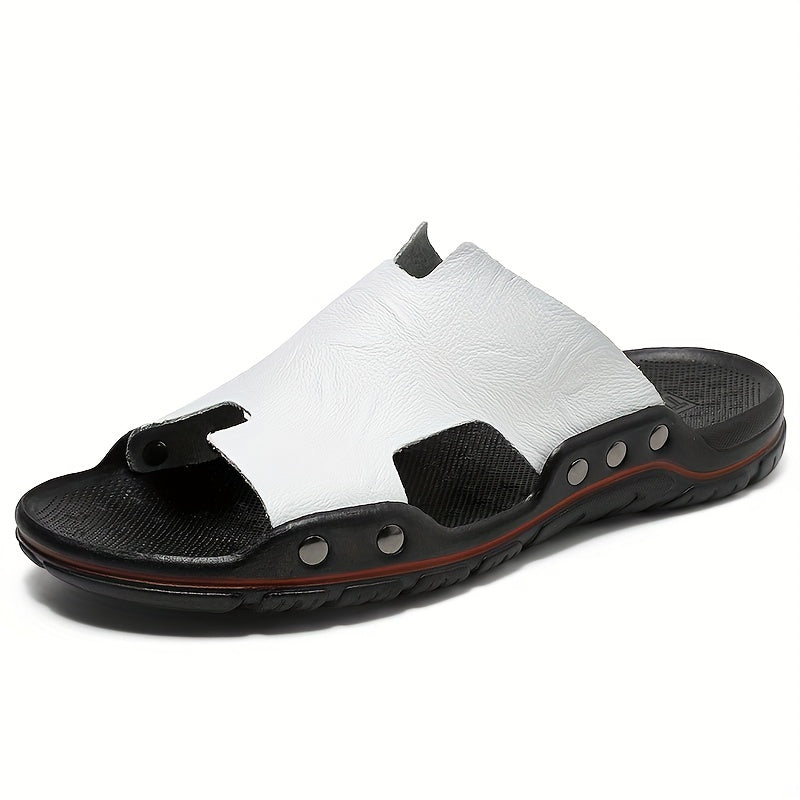 Men's Wear-Resistant Non-Slip Slides Indoor/Outdoor