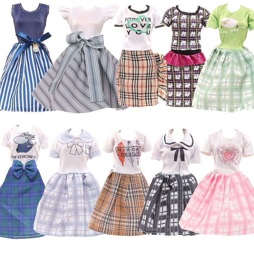 1pc Dresssuit For 1 6 Doll Set Uniform Party Skirt Bobby Doll Accessory Baby Toy