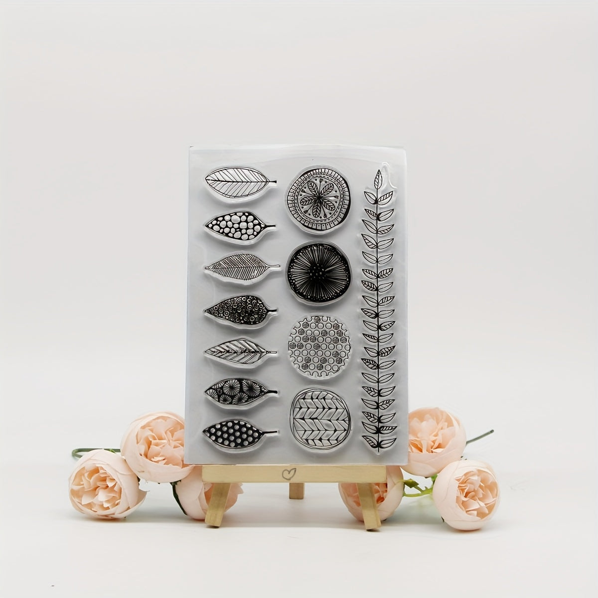 Leaf Cartoon Transparent Stamp Various Tree Leaf Transparent Stamp