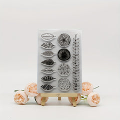 Leaf Cartoon Transparent Stamp Various Tree Leaf Transparent Stamp