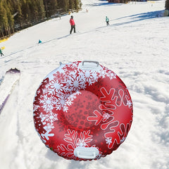 PVC Inflatable Skiing Ring Outdoor Skiing Mat Toy