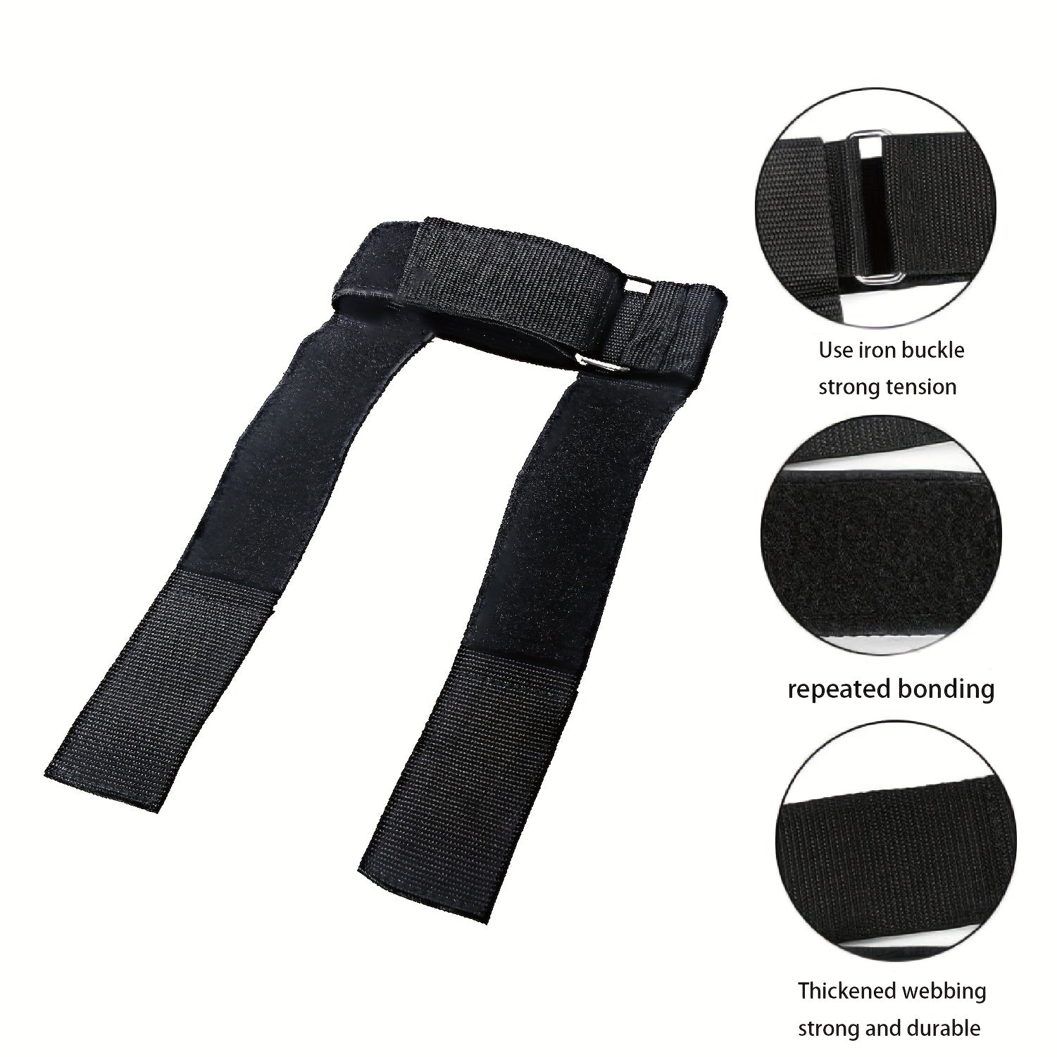 2pcs Barbell Dumbbell Ankle Strap Resistance Training Foot Buckle