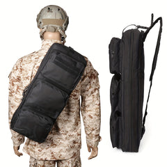 Outdoor MP5 Shooting Paintball Bag Adjustable Shoulder Strap Mass Storage