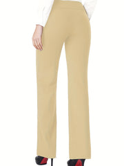 Women's Elastic Flare Yoga Pants Hip Lifting Activewear