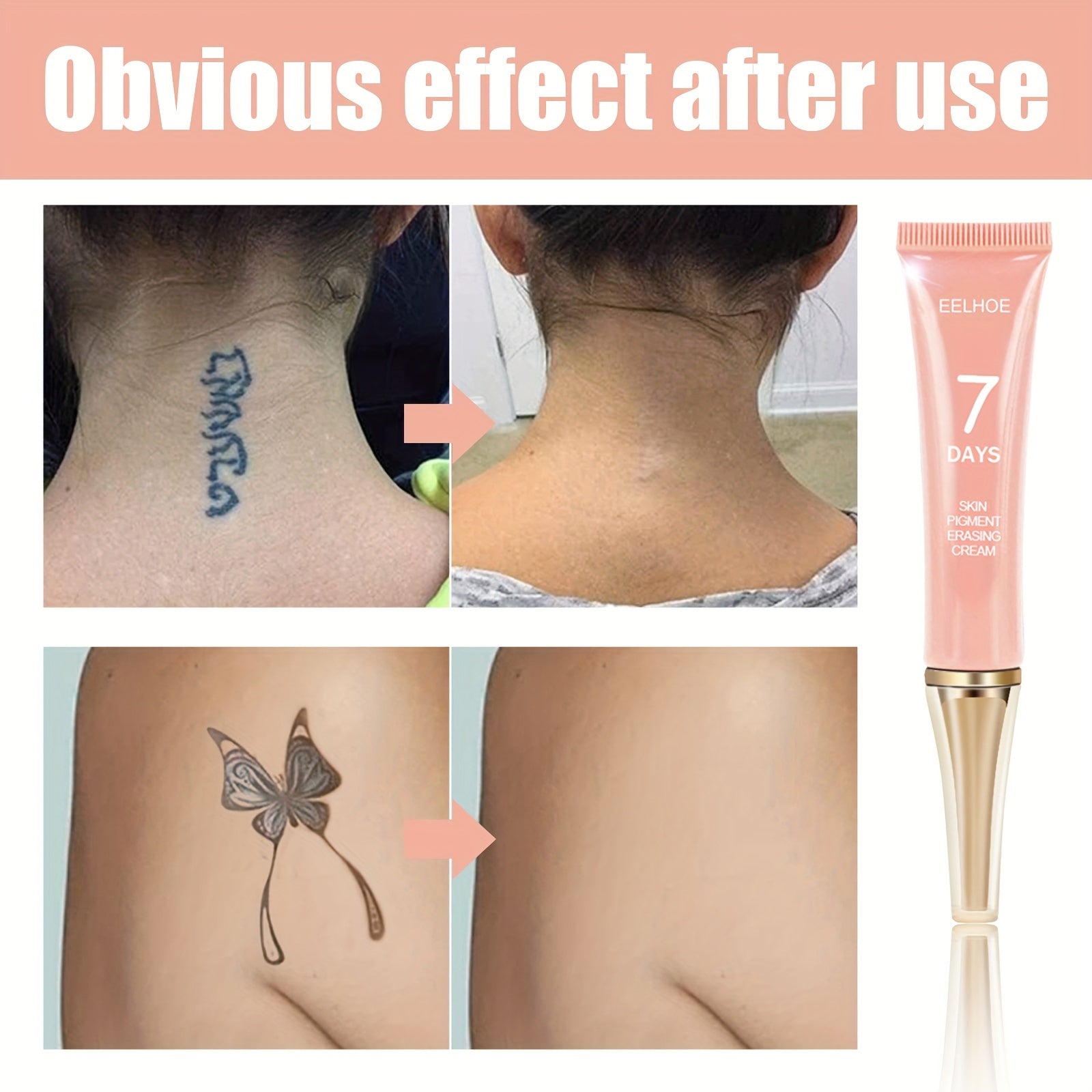 Ink-Removing Tattoo Cream Moisturizing Formula
