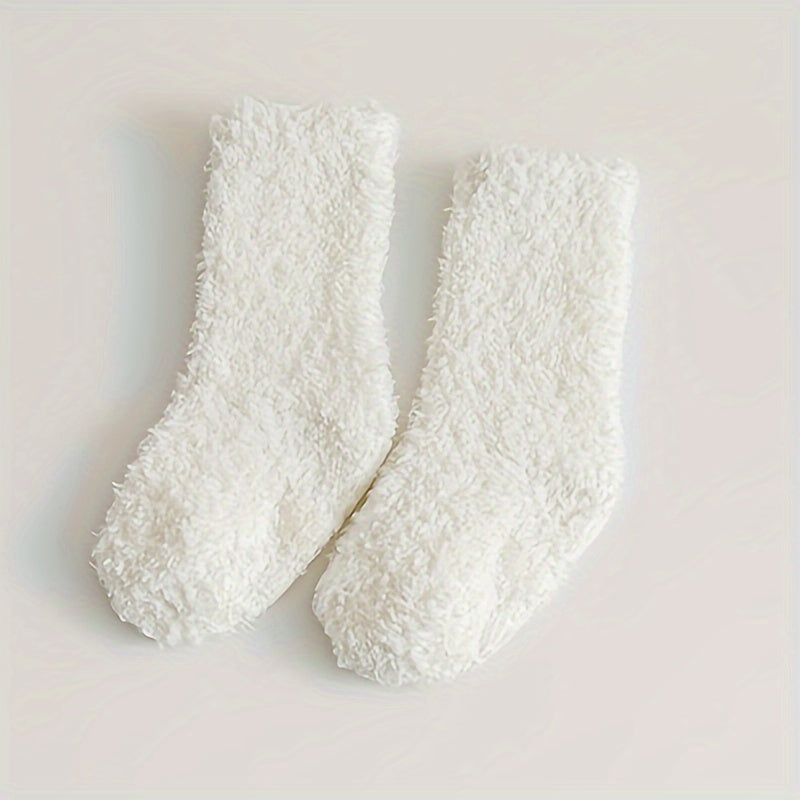 Winter Children's Plush Socks Thick Warm Keeping Socks Non-slip Baby Socks