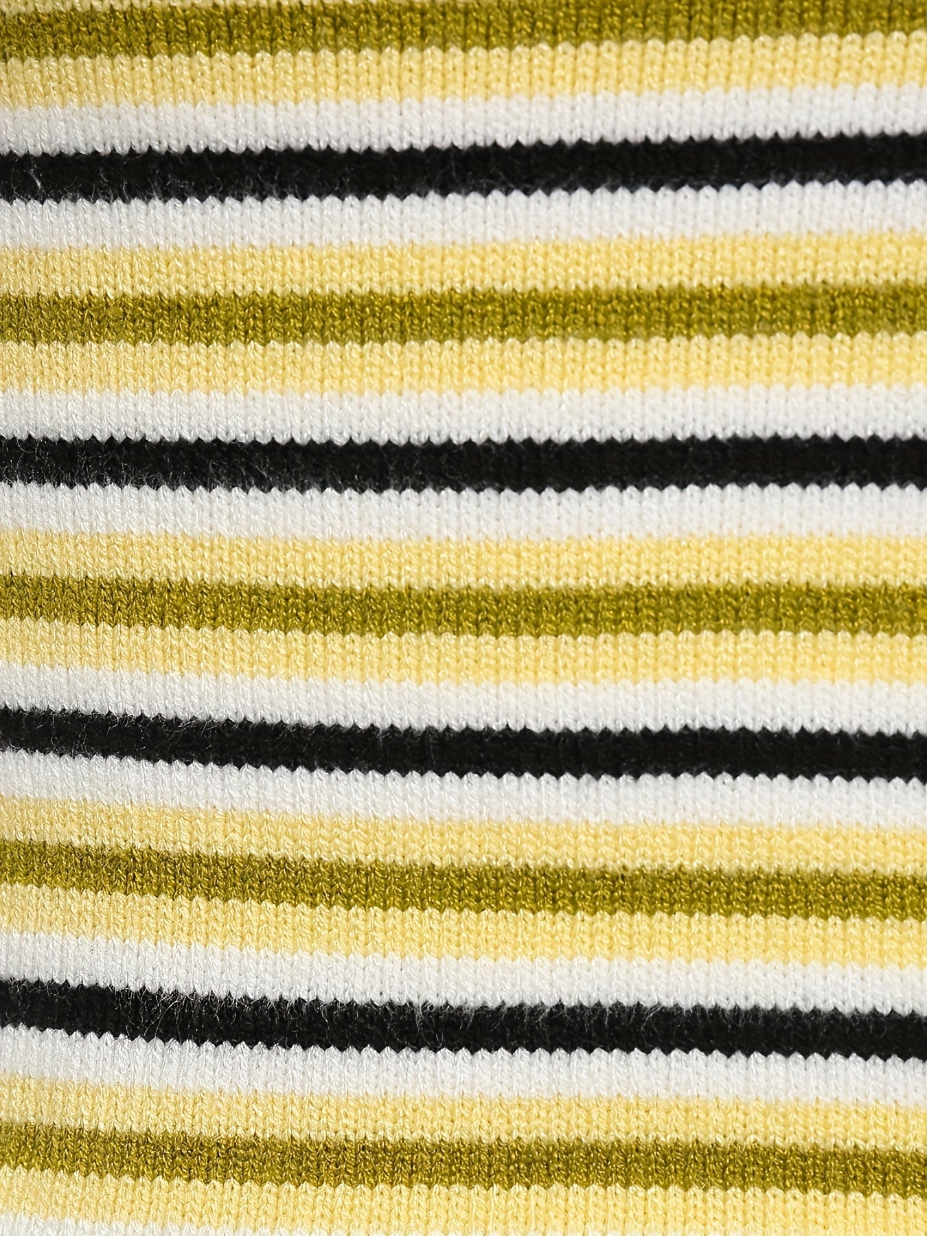 Y2K Striped Backless Halter Top