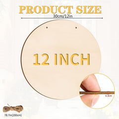 30 48 Cm Wooden Crafts 6 Wooden Crafts DIY Wooden Circles Loop Projects