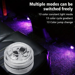 Wireless LED Car Interior Ambient Light Remote Control