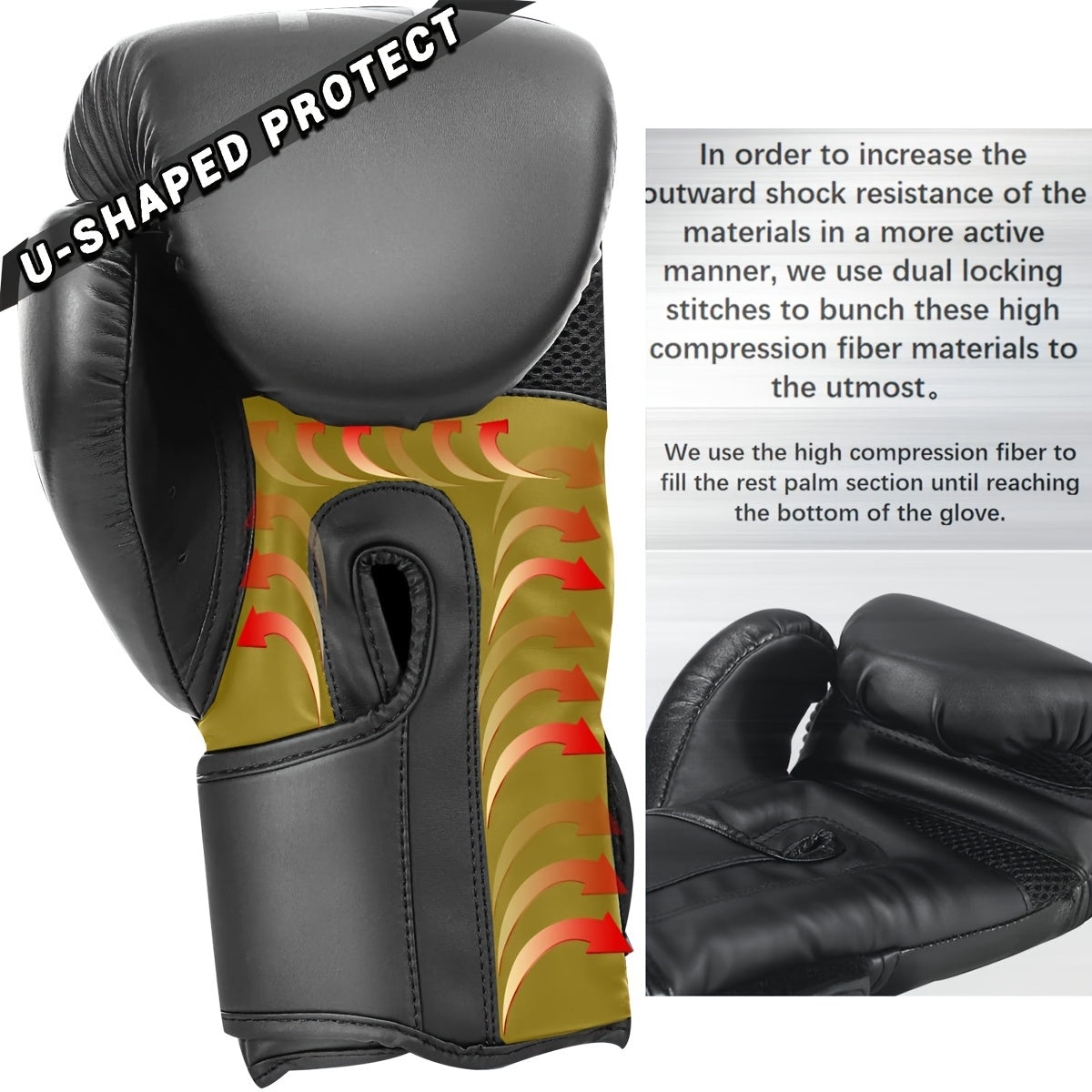 Adult Boxing Gloves & Oxford Cloth Sandbag Ankle Knee Pad Set