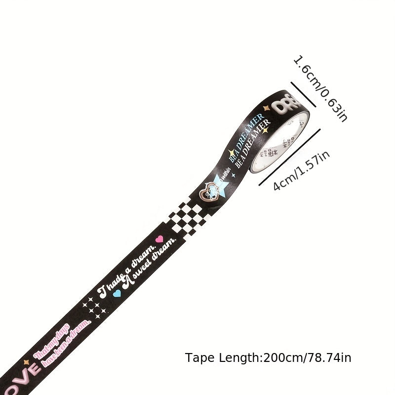 Exciting Palpitations Washi Tape Style DIY Decoration