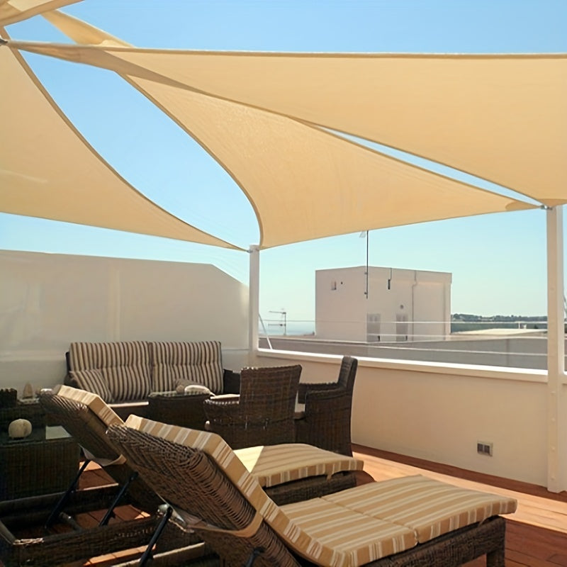UV Blocking Sun Shade Sail Triangle Canopy for Outdoor Patio Pergola Cover