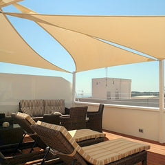 UV Blocking Sun Shade Sail Triangle Canopy for Outdoor Patio Pergola Cover