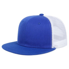 Men's Casual Mesh Flat Brim Cap