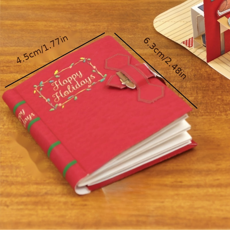 Christmas Pop up Book Greeting Card DIY