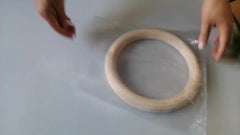 28mm Gymnastics Hanging Ring Fitness Rings
