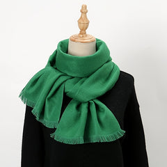 Men's Solid Business Scarf 30 x 11 inches