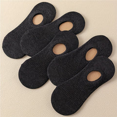 5 Pairs Soft Lightweight Ankle Socks Women's Stockings & Hosiery