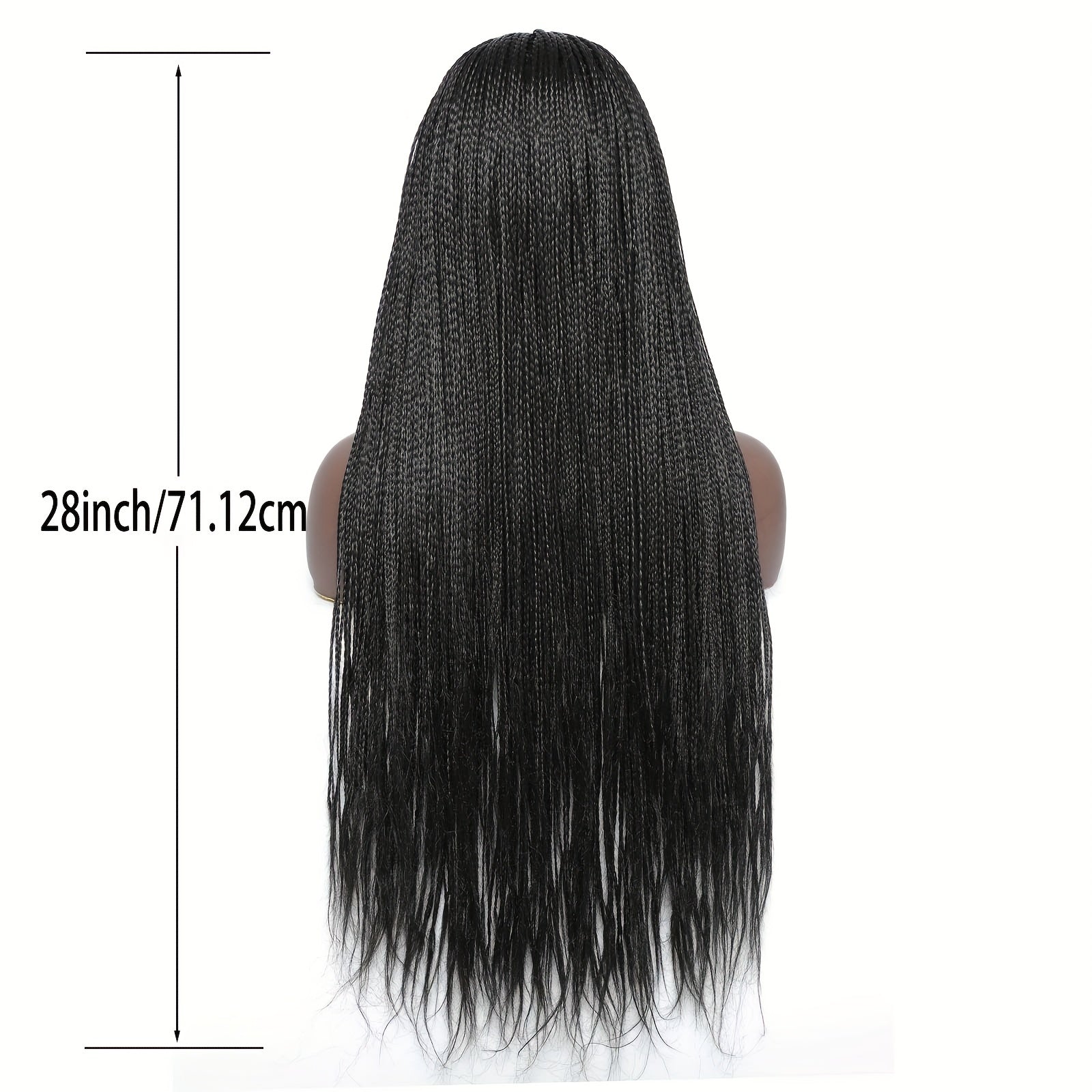 Ombre Long Braided Headband Wig For Women