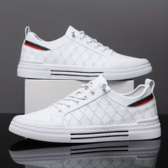 Men's Lightweight Lace-Up Skate Sneakers