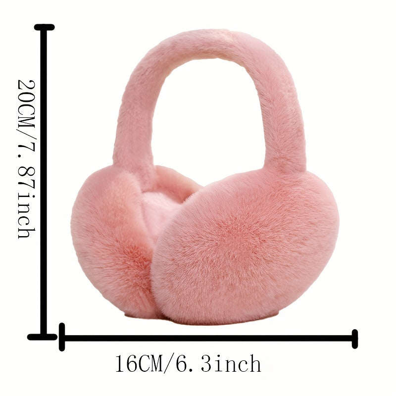 Warm Pluff Earmuffs for Winter - Foldable Ear Protection