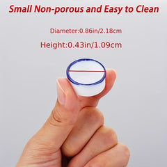 2pcs Spider Micro Water Bowls Mini Ceramic Dish For Spider Tarantula Millipede