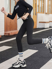 Girls Stretchy Leggings Comfy Yoga Pants For Sports Running