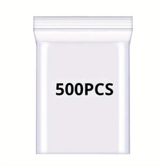 500 Small Self Sealing Transparent Plastic Bags 5.99 cm x 8.99 cm