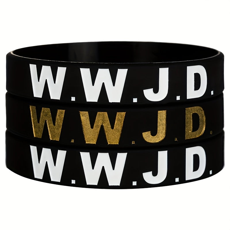 Women's Rubber Faith Blessing Wristband