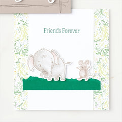 Elephant Metal Cutting Dies And Stamps For Scrapbooking
