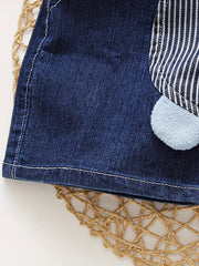 Dog Print Overalls for Baby Boys - Spring Summer Autumn