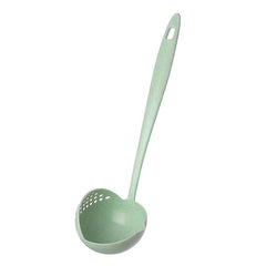 2 In 1 Leak Spoon Long Handle Plastic Soup Spoon