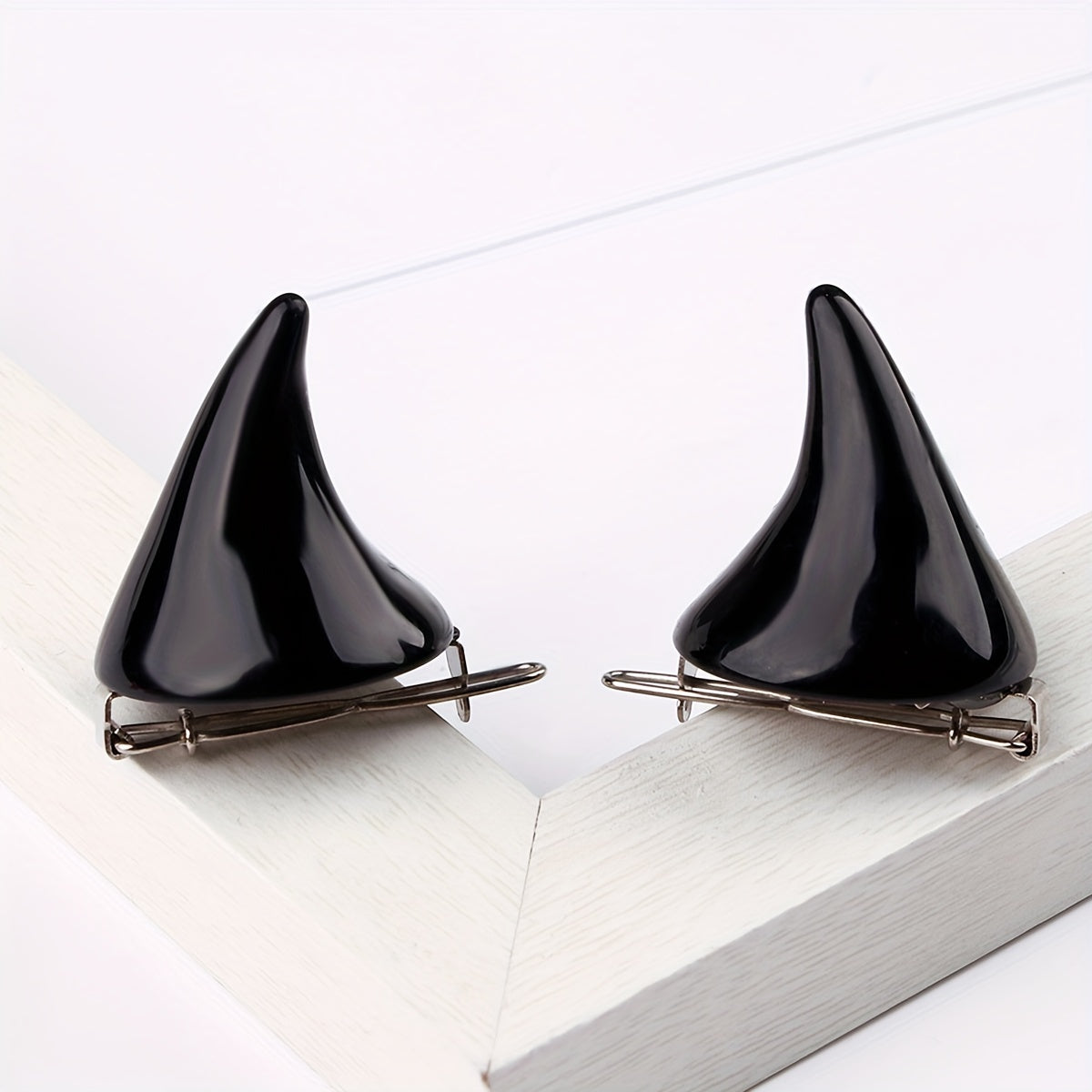 Cartoon Demon Horn Hair Clips for Girls