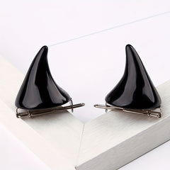 Cartoon Demon Horn Hair Clips for Girls