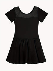 Girl's Ballet Dance Dress Athletic Cotton Stretch Short