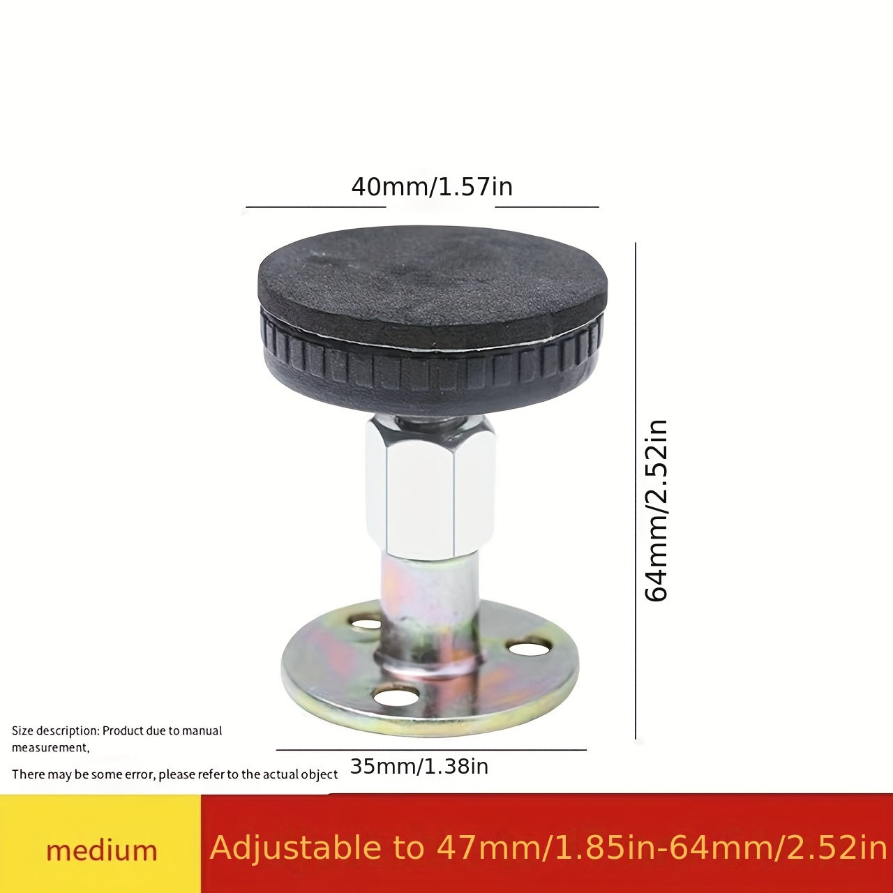 Adjustable Threaded Bed Frame Anti Shake Tool Headboard Stoppers for Beds Sofas