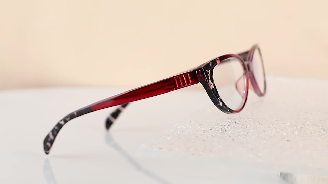 4pk Cat Eye Reading Glasses Women Light Blocking Readers Spring Hinge Anti Glare