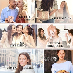 Personalized Travel Jewelry Case for Women - Initial Jewelry Box
