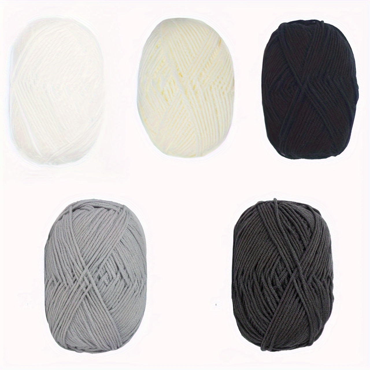 48g Cotton Yarn for Knitting Crochet DIY Hand Sweater Weave Thread
