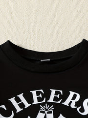 Halloween Boys CHEERS WITCHES Sweatshirt Party Pullover