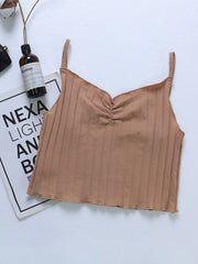 Pit Pattern Spaghetti Tank Top