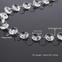 2pcs Acrylic Pendant for Tree Decorations Chandelier Beads