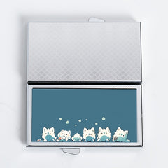 Cat Pill Organizer for Travel Sports Daily Use Metal Case for Vitamins